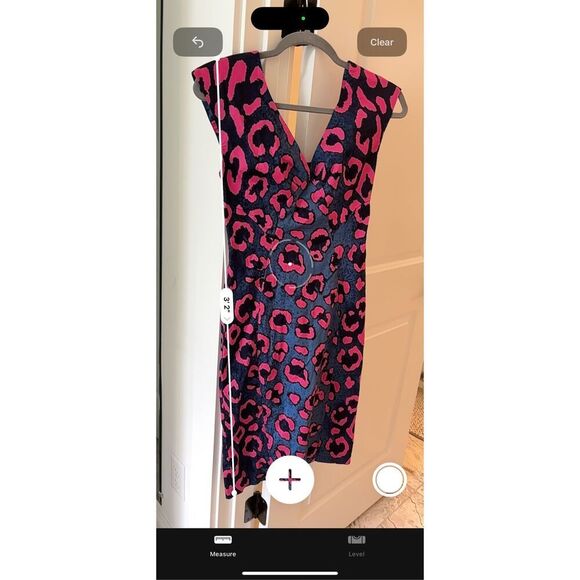 NWOT Samantha Sung leopard printed mid dress, $898 - Picture 3 of 7